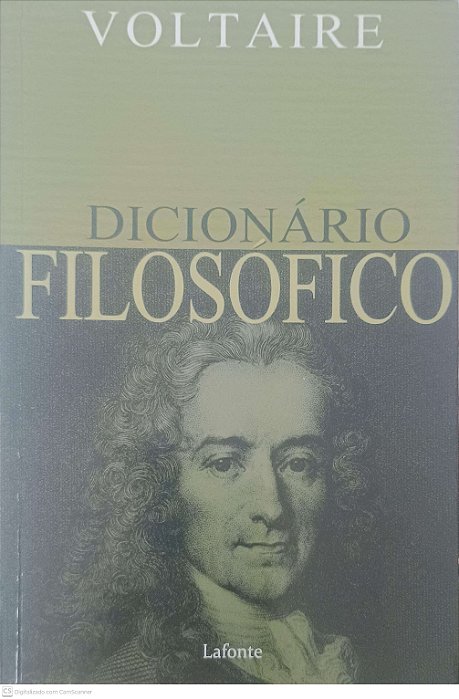 Livro Dicionario Filosofico Autor Voltaire (2018) [usado]