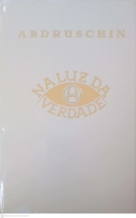 Livro na Luz da Verdade Vol 3 Autor Adbruschin [usado]