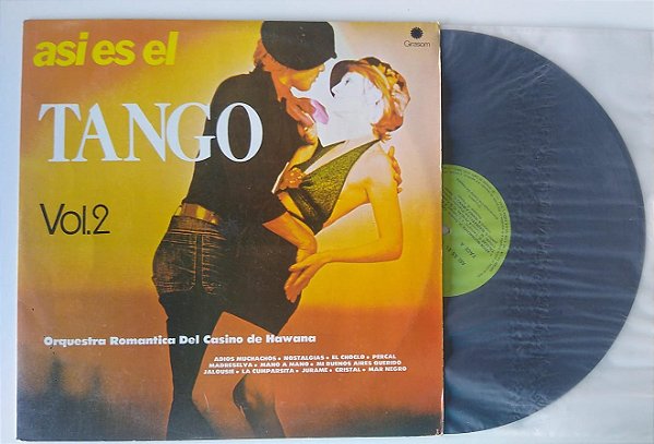 Disco de Vinil Asi Es El Tango Inesquecivel, Vol. 2 - Lp 1982 Interprete Orquestra Romanticos Del Casino de Hawana (1982) [usado]