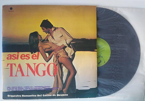 Disco de Vinil Asi Es El Tango Inesquecivel, Vol. 1 - Lp Interprete Orquestra Romanticos Del Casino de Hawana [usado]