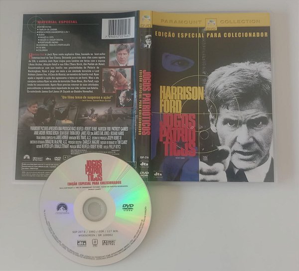 Dvd Jogos Patrióticos Editora (2003) [usado]