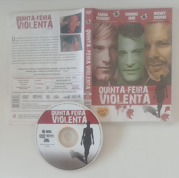 Dvd Quinta-feira Violenta Editora [usado]