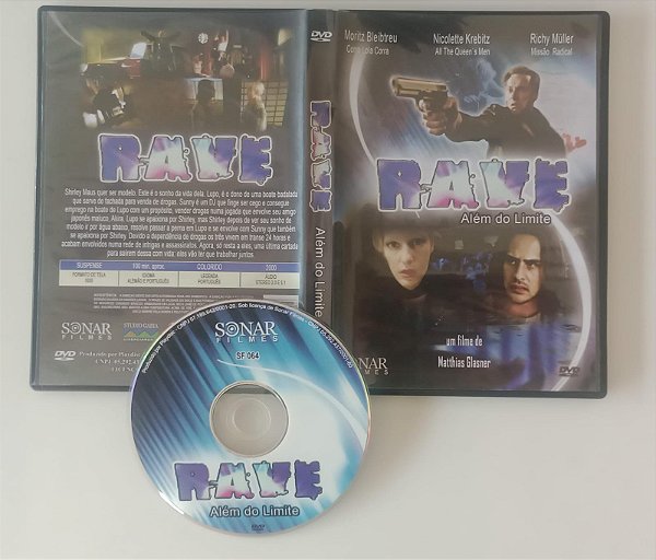 Dvd Rave - Além do Limite Editora [usado]