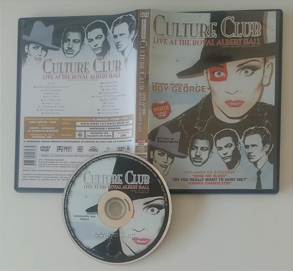 Dvd Culture Club - Live At The Royal Albert Hall Editora [usado]
