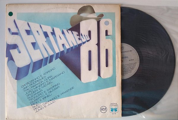 Disco de Vinil Sertanejo 86 - Lp 1986 Interprete Vários (1986) [usado]