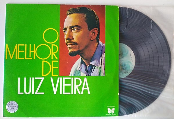 Disco de Vinil o Melhor de Luiz Vieira - Lp 1972 Interprete Luiz Vieira (1972) [usado]