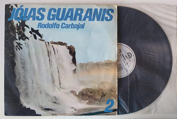 Disco de Vinil Jóias Guaranis, Vol. 2 - Lp 1977 Interprete Rodolfo Carbajal (1977) [usado]