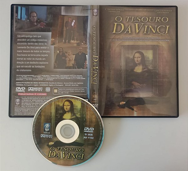 Dvd o Tesouro da Vinci Editora [usado]