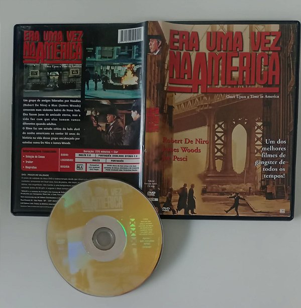 Dvd Era Uma Vez na América Editora [usado]