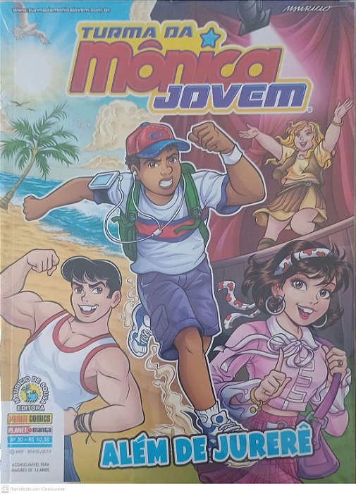 Gibi #30 - Turma da Monica Jovem - Além de Jurerê Autor Sousa, Mauricio de (2019) [seminovo]