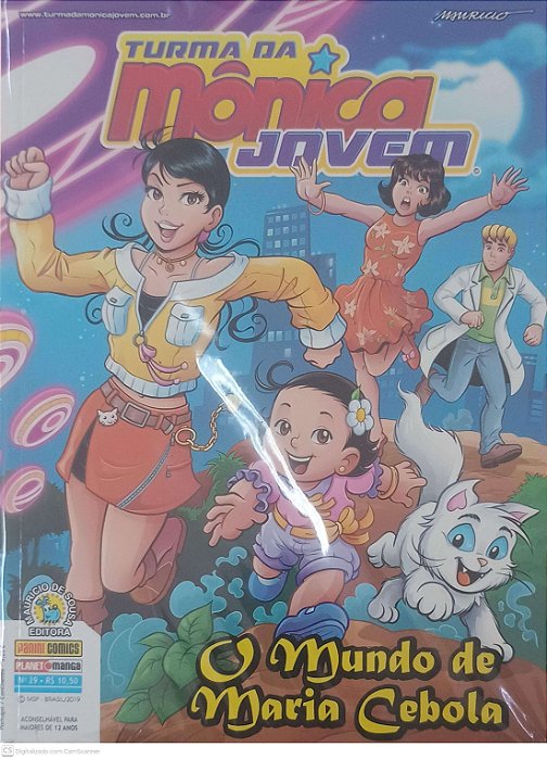 Gibi #29 - Turma da Monica Jovem - o Mundo de Maria Cebola Autor Sousa, Mauricio de (2019) [seminovo]