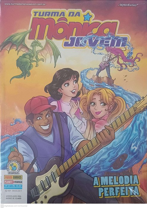 Gibi #27 - Turma da Monica Jovem - a Melodia Perfeita Autor Sousa, Mauricio de (2019) [seminovo]