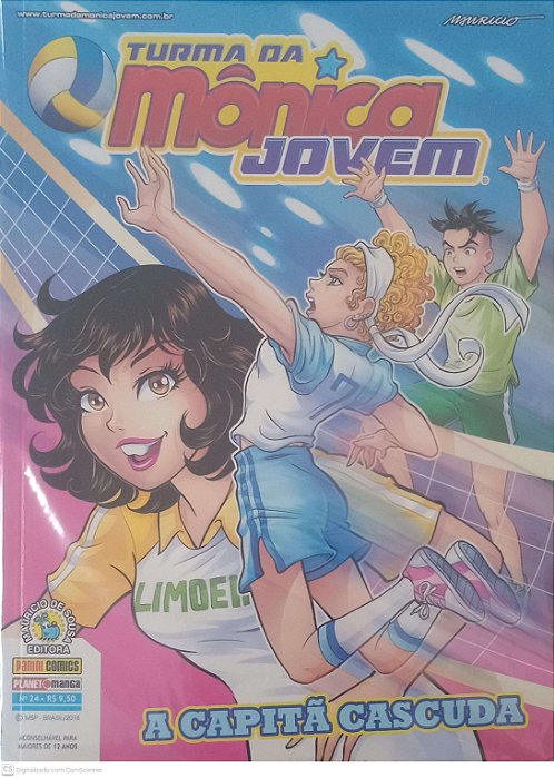 Gibi #24 - Turma da Monica Jovem - a Capitã Cascuda Autor Sousa, Mauricio de (2018) [seminovo]