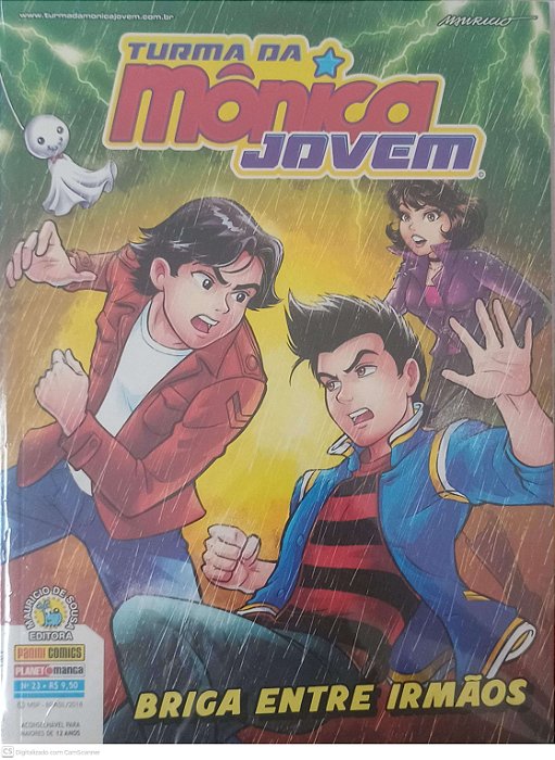Gibi #23 - Turma da Monica Jovem - Briga entre Irmão Autor Sousa, Mauricio de (2018) [usado]