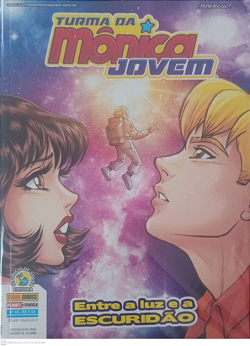 Gibi #18 - Turma da Monica Jovem - entre a Luz e a Escuridão Autor Sousa, Mauricio de (2018) [seminovo]