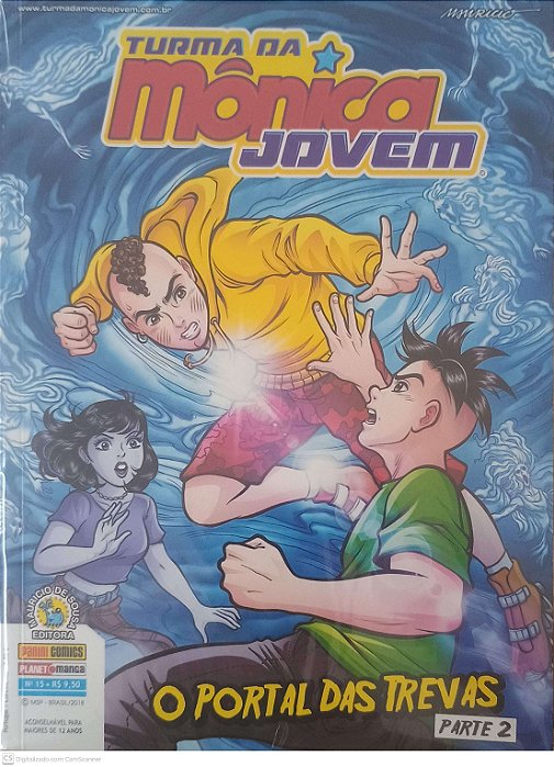 Gibi #15 - Turma da Monica Jovem - o Portal das Trevas Autor Sousa, Mauricio de (2018) [seminovo]