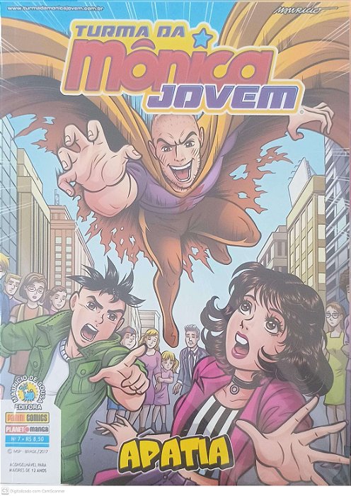 Gibi #07 - Turma da Monica Jovem - Apatia Autor Sousa, Mauricio de (2017) [seminovo]