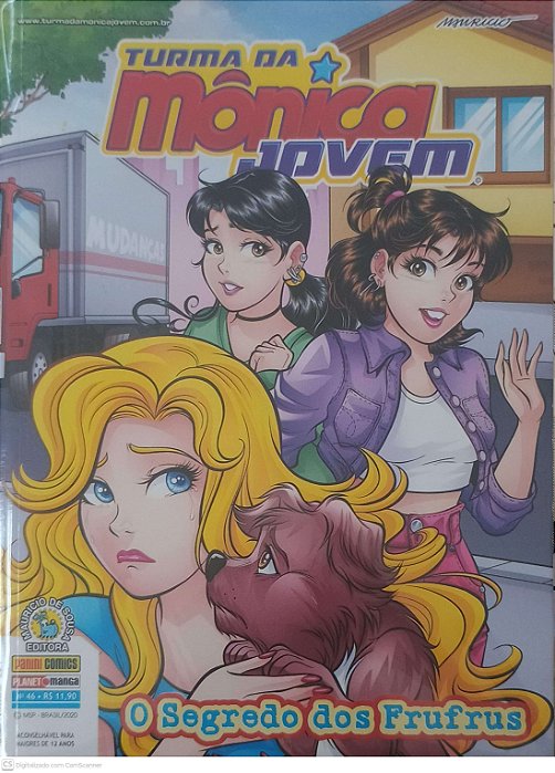 Livro Turma da Monica Jovem - o Segredo dos Frufrus #46 Autor Sousa, Mauricio de (2020) [seminovo]