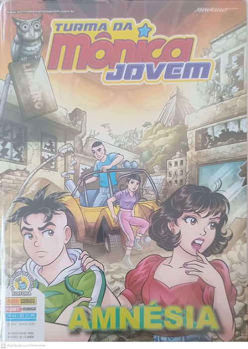 Livro Turma da Monica Jovem - Amnésia #44 Autor Sousa, Mauricio de (2020) [seminovo]