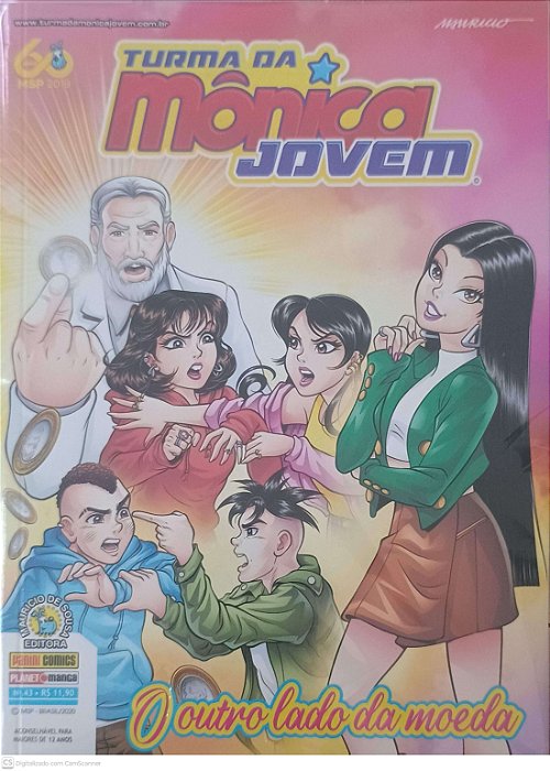 Livro Turma da Monica Jovem - o Outro Lado da Moeda #43 Autor Sousa, Mauricio de (2020) [seminovo]