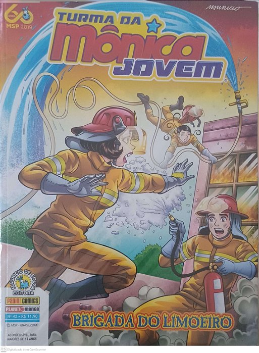 Livro Turma da Monica Jovem - Brigada do Limoeiro #42 Autor Sousa, Mauricio de (2020) [usado]