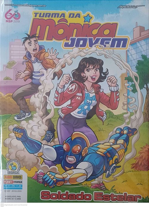 Livro Turma da Monica Jovem - Soldado Estelar #41 Autor Sousa, Mauricio de (2020) [seminovo]