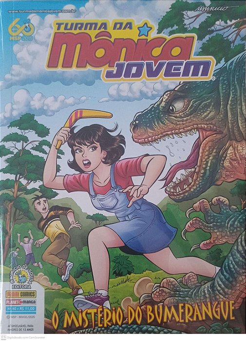 Livro Turma da Monica Jovem - o Mistério do Bumerangue #40 Autor Sousa, Mauricio de (2020) [seminovo]