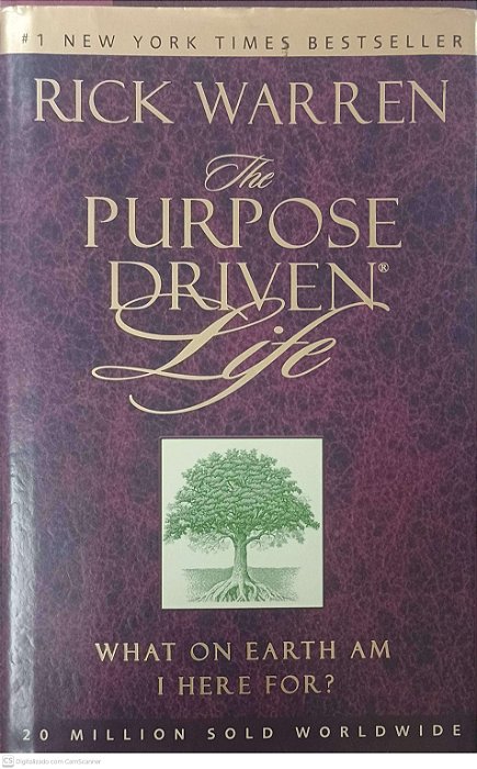 Livro The Purpose Driven Life Autor Warren, Rick (2002) [usado]