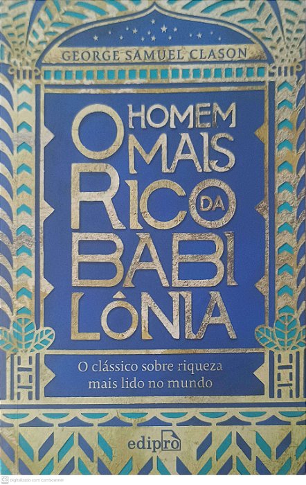 Livro o Homem Mais Rico da Babilonia Autor Clason, George S (2022) [usado]