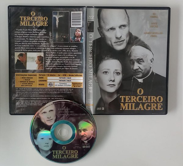 Dvd Terceiro Milagre, o Editora [usado]