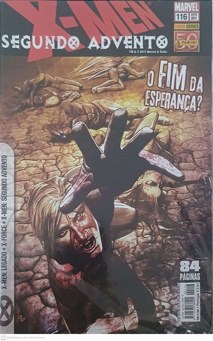 Gibi Nº116 - X-men - o Fim da Esperança? Autor Saladino, Rogério (2011) [seminovo]