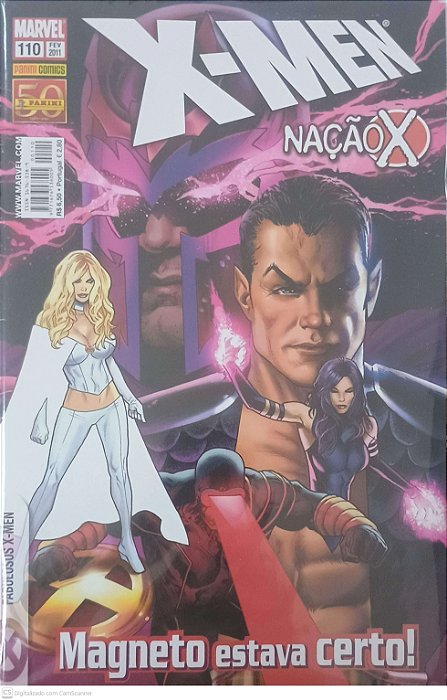 Gibi Nº110 - X-men - Magneto Estava Certo Autor Saladino, Rogerio (2013) [seminovo]