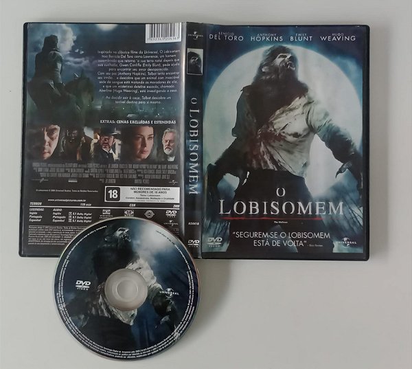 Dvd o Lobisomem Editora (2010) [usado]