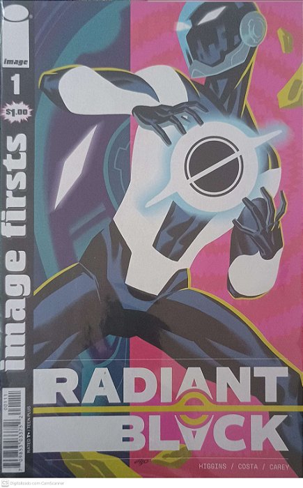 Gibi Imagem First: Radiant Black Autor Image Comics (2022) [seminovo]
