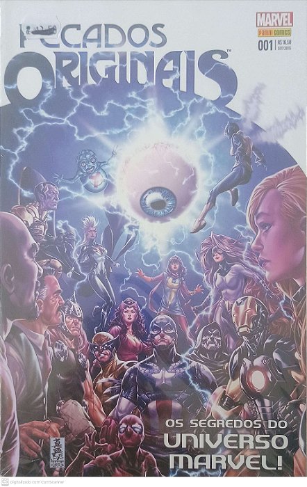 Gibi Nº01 - Pecados Originais - os Segredos do Universo Marvel Autor Guerrino, Rodrigo (2015) [seminovo]