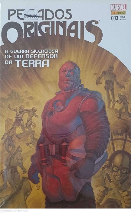 Gibi Nº03 - Pecados Originais - a Guerra Silenciosa de um Defensor da Terra Autor Guerrino, Rodrigo (2015) [seminovo]