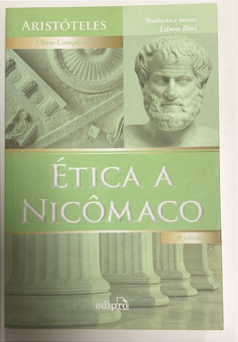Livro Ética a Nicômaco Autor Aristóteles (2014) [usado]