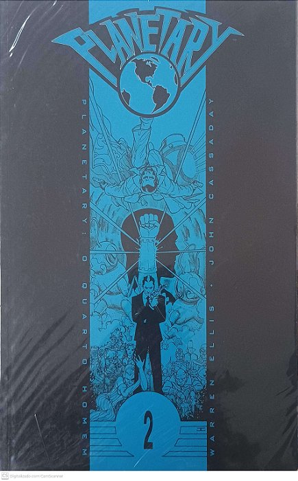 Gibi Nº02 - Planetary - o Quarto Homem Autor Ellis,warren e Cassaday , John (2013) [seminovo]
