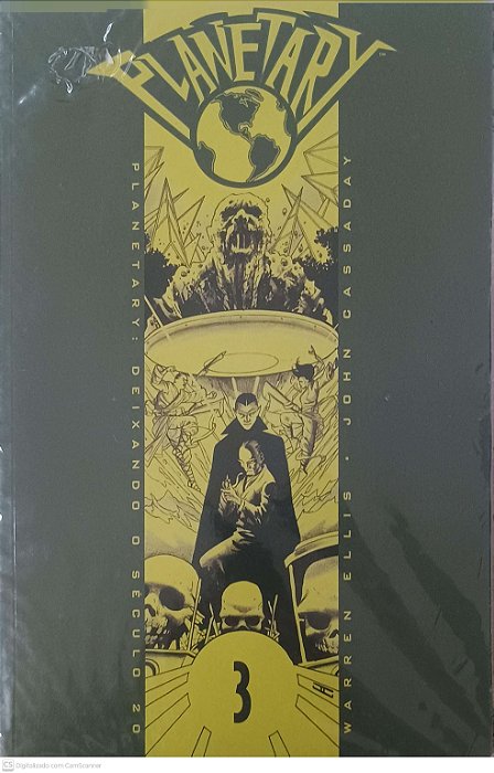 Gibi Nº03 - Planetary - Deixando o Seculo 20 Autor Ellis, Warren e Cassaday, John (2014) [seminovo]