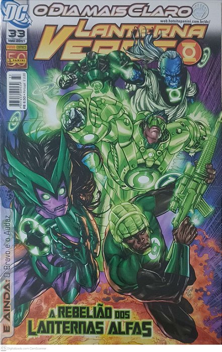 Gibi Nº33 - Lanterna Verde - a Rebilião dos Lanternas Alfas Autor Trindade, Levi (2011) [seminovo]