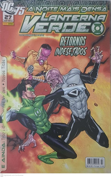 Gibi Nº27 - Lanterna Verde - Retornos Indesejados Autor Trindade, Levi (2010) [seminovo]
