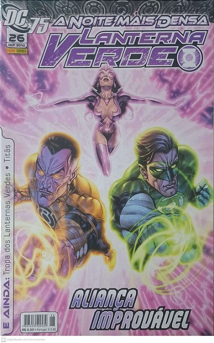 Gibi Nº26 - Lanterna Verde - Aliença Improvavel Autor Trindade, Levi (2010) [seminovo]