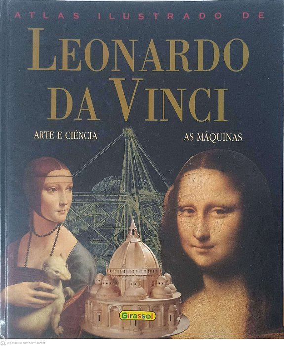 Livro Atlas Ilustradi de Leonardo da Vinci Autor Girasol (2005) [usado]