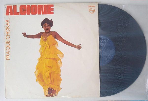 Disco de Vinil Pra que Chorar... (lp 1977) Interprete Alcione (1977) [usado]