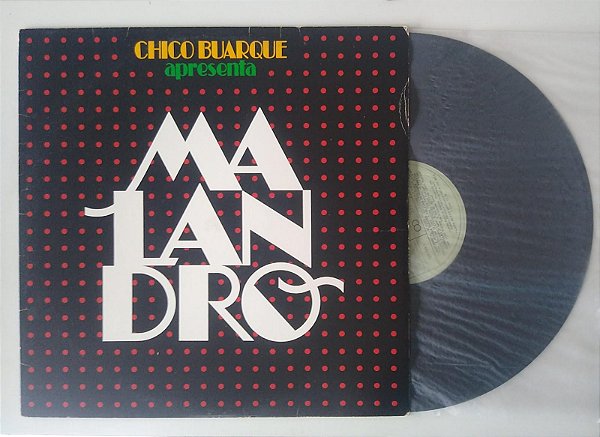 Disco de Vinil Malandro (lp 1985) Interprete Chico Buarque (1985) [usado]