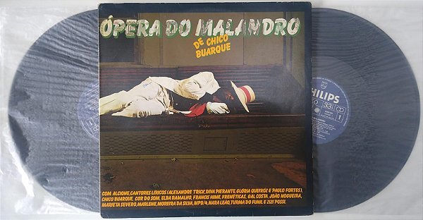 Disco de Vinil Ópera do Malandro (duplo) Interprete Chico Buarque (1979) [usado]