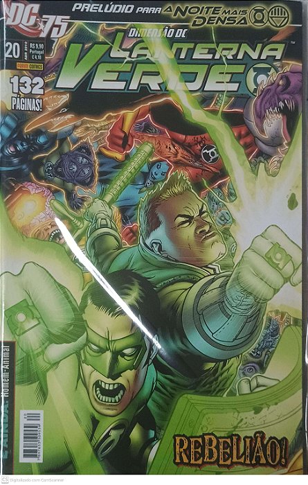Gibi Nº20 - Lanterna Verde - Rebelião Autor Trindade, Levi (2010) [seminovo]