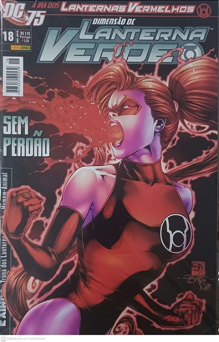 Gibi Nº18 - Lanterna Verde - sem Perdão Autor Trindade, Levi (2010) [seminovo]