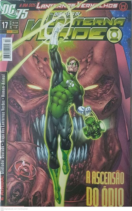 Gibi Nº17 - Lanterna Verde - a Ascenção do Odio Autor Trindade, Levi (2010) [seminovo]