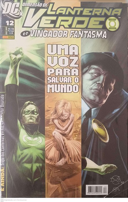 Gibi Nº12 - Lanterna Verde - Vingador Fantasma Autor Trindade, Levi (2009) [seminovo]